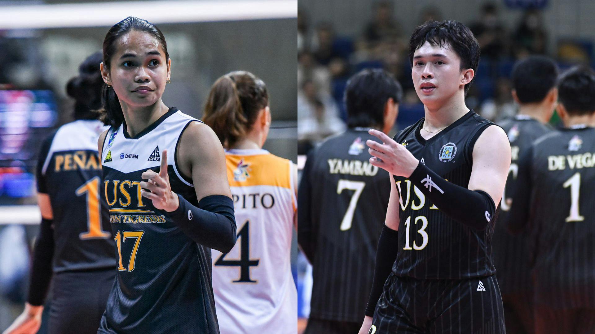 UST golden pair of Poyos, Ybañez named UAAP Players of the Week as Tigers get perfect finish to end round 1